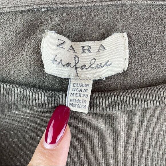 Zara military style hi-lo dress (0361) - Picture 7 of 11